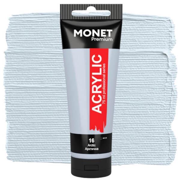 Акрилова фарба Monet 16 75 мл Арктичний (7516016) - фото 1 Акрилова фарба Monet 16 75 мл Арктичний (7516016) - фото 1