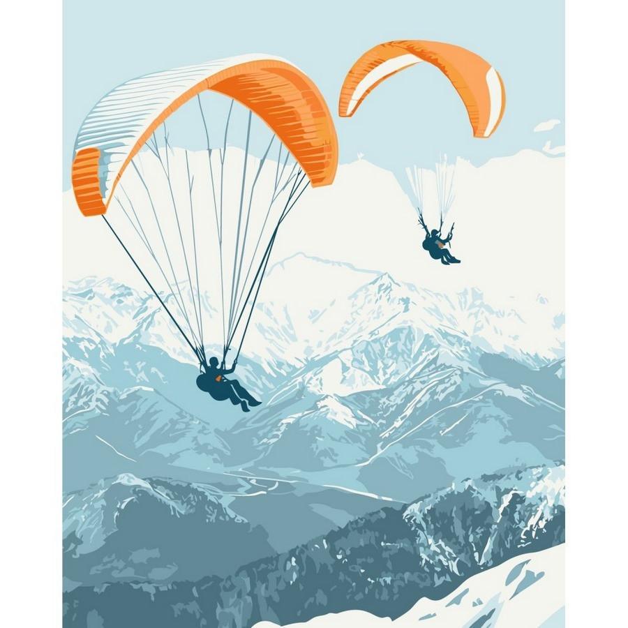 Картина по номерам ART CRAFT Парашютный спорт 40x50 см (11073-AC)