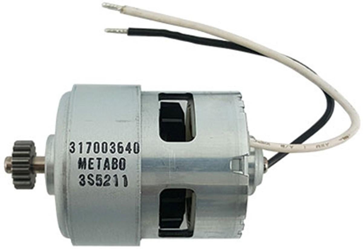 Двигатель шуруповерта Metabo BS 14,4 LI 317003640/d46/L75/шестерня 18 зубьев/d14 мм (шур224)