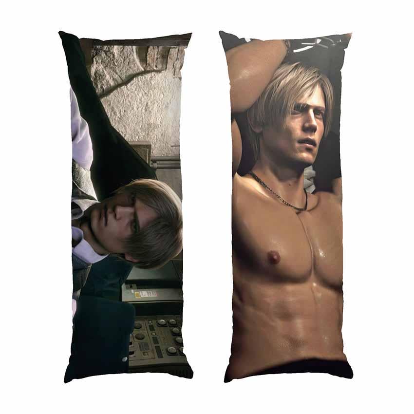 Подушка дакимакура Leon Kennedy Resident Evil габардин 70х30 см (113152)
