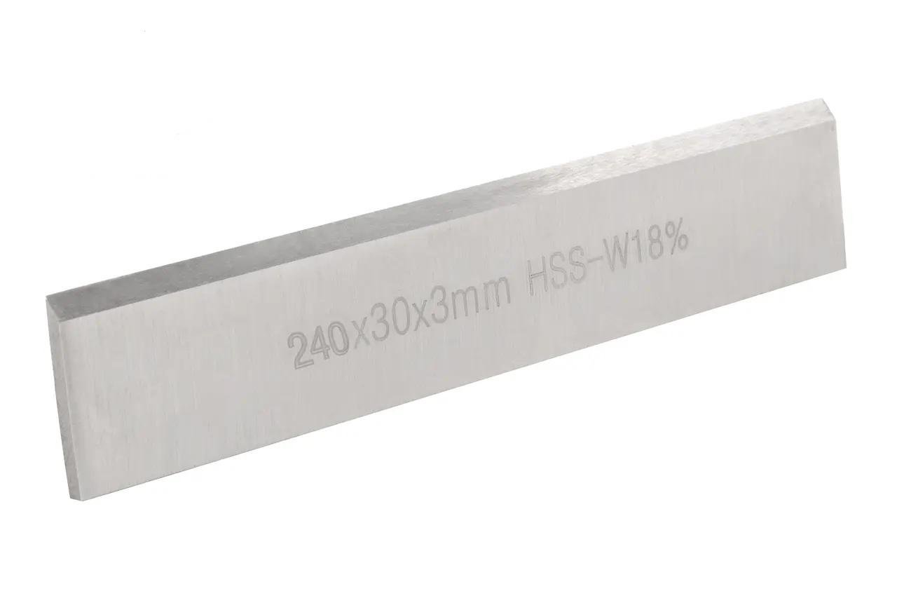 Нож строгальный TEREX 240x30x3 мм W18% (18060741) Нож строгальный TEREX 240x30x3 мм W18% (18060741)