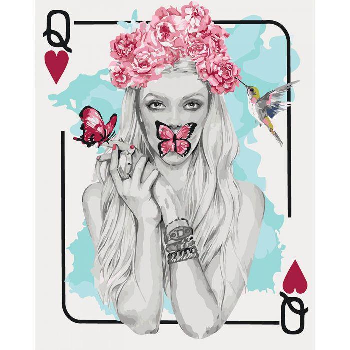 Картина по номерам Ідейка Женская игра 40х50 см (KHO4500)