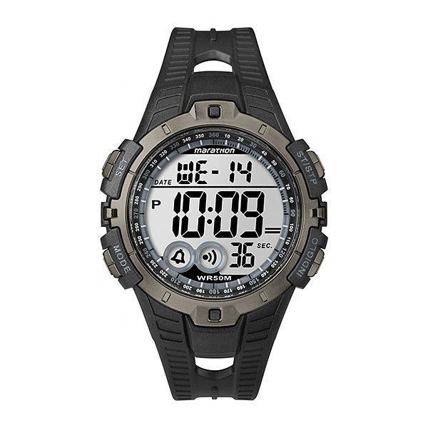 Наручные часы мужские Timex Marathon кварцевые Silver (Tx5k802)