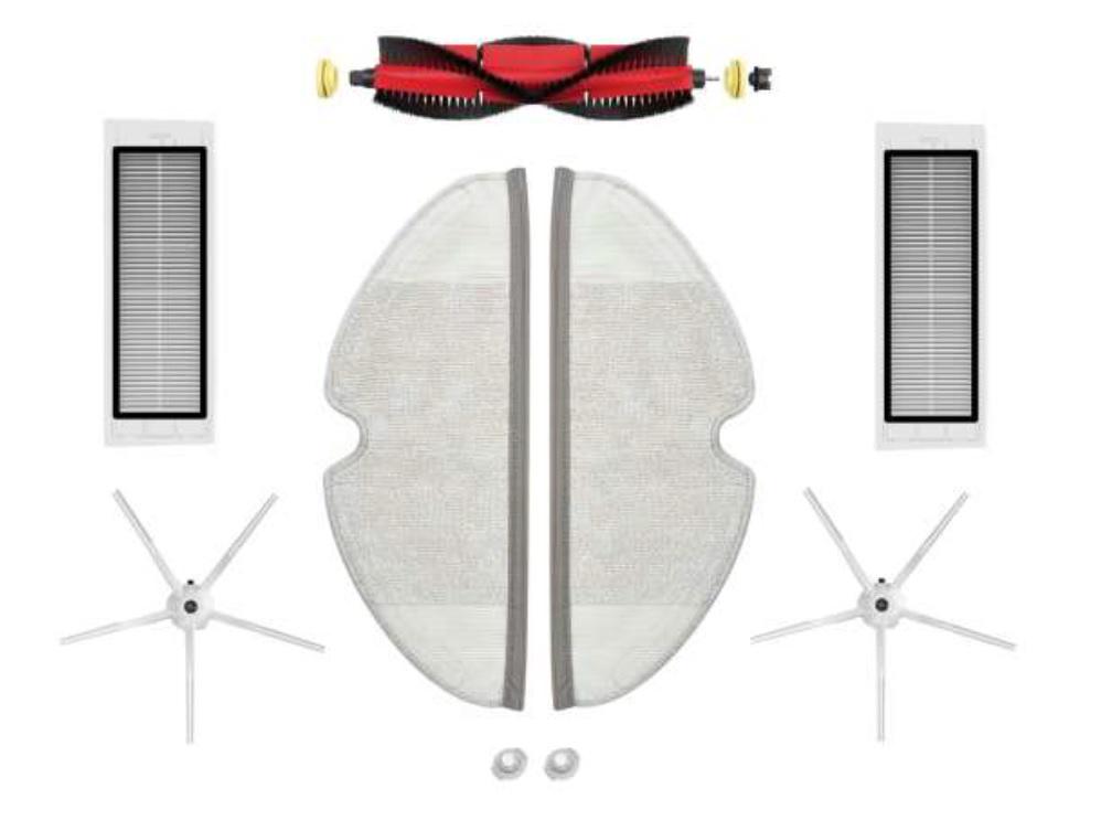 Комплект аксессуаров для робота-пылесоса Xiaomi Mi Roborock S5/S6 (AN564AS)