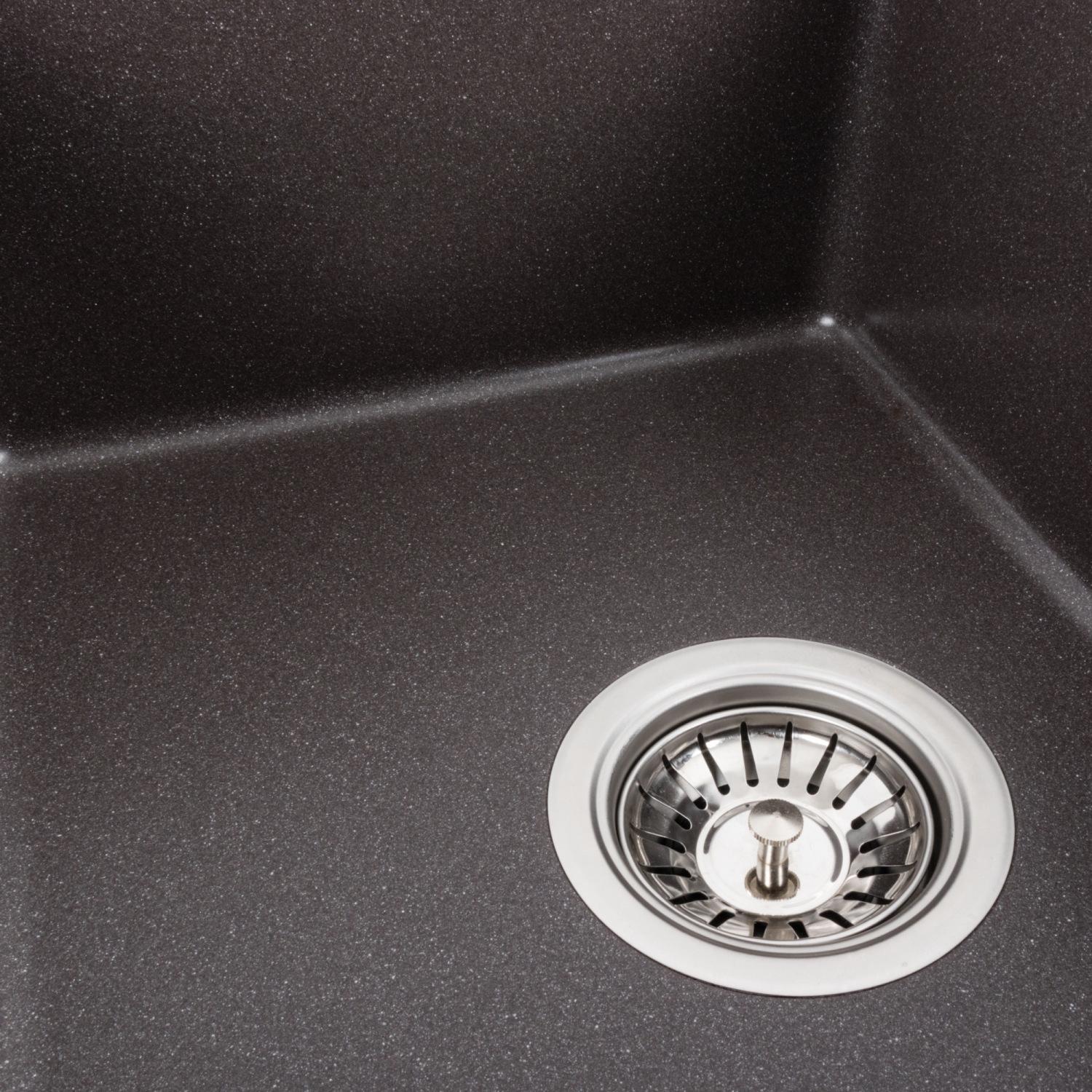 Мийка кухонна Platinum PLS-A39621 гранітна прямокутна 495x575 мм Коричневий (25961935) - фото 5 Мийка кухонна Platinum PLS-A39621 гранітна прямокутна 495x575 мм Коричневий (25961935) - фото 5