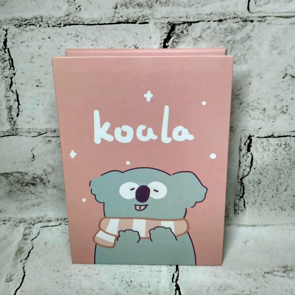 Зеркало настольное дорожное Коала 18х12,8 см Розовый (1-200423-3)