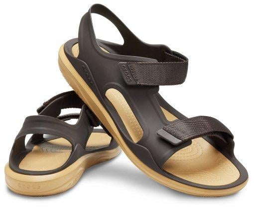 Сандалі Crocs Swiftwater Expedition Sandal р. 40,5/26,5 см Espresso/Tan (15408221) - фото 3