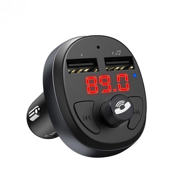 FM-трансмиттер Hoco E41 Bluetooth и зарядка 2xUsb (000044036) FM-трансмиттер Hoco E41 Bluetooth и зарядка 2xUsb (000044036)