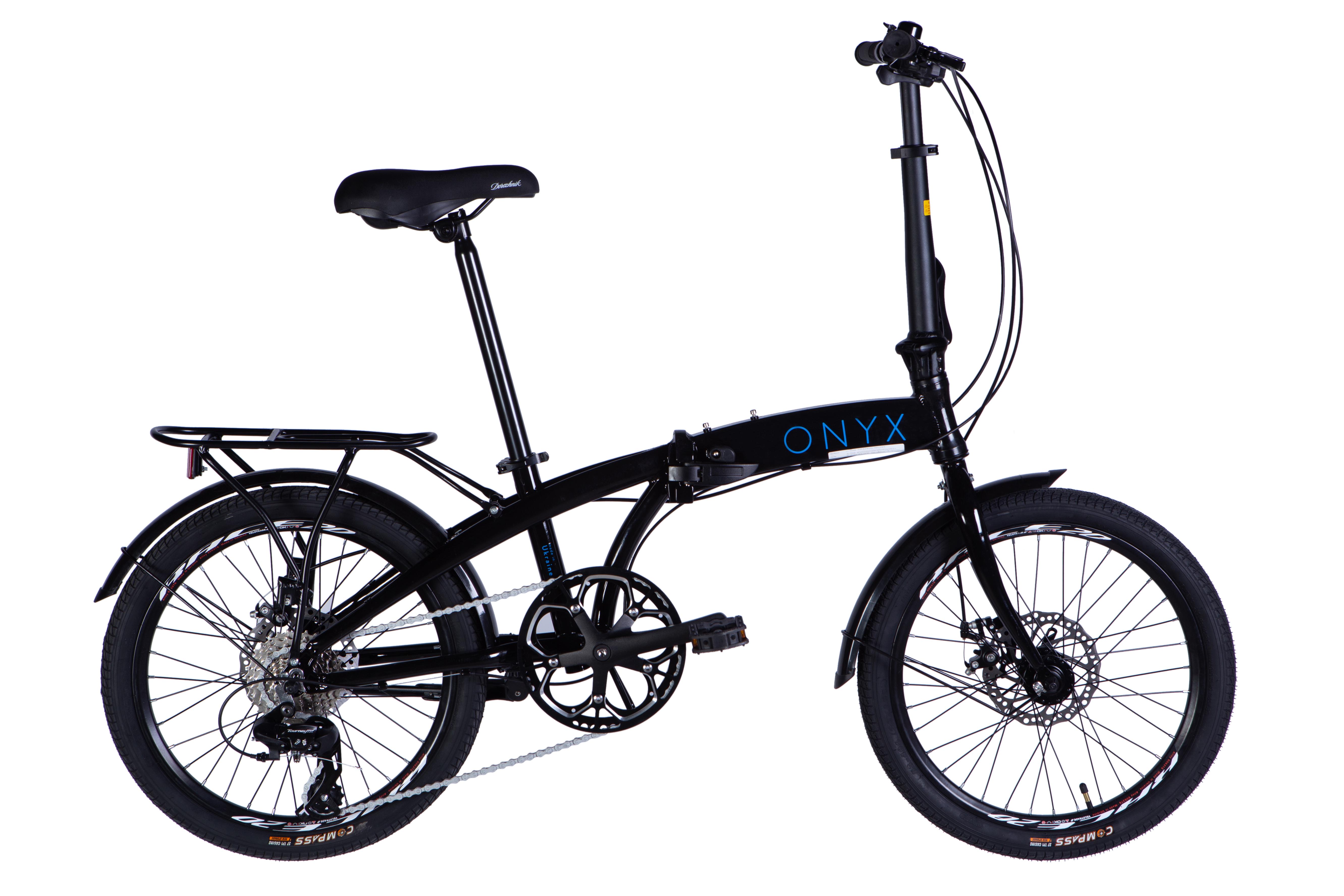 Велосипед Dorozhnik 2025 ONYX DD CS AL 20" рама 10,5" Черный (OPS-D-20-071)