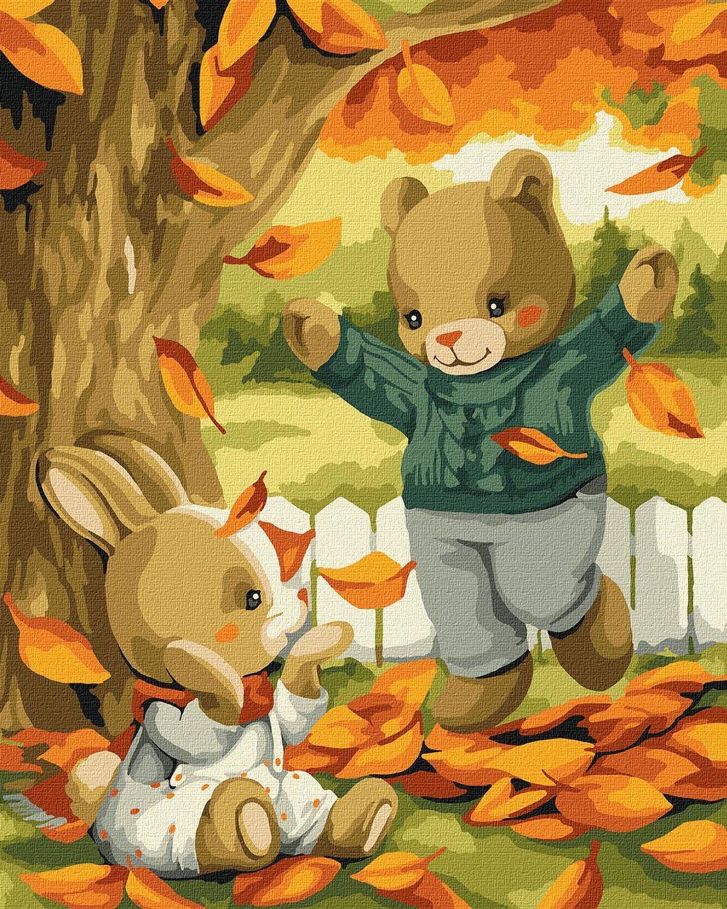 Картина по номерам Ideyka Золотой листопад 40х50 см (2823965188)