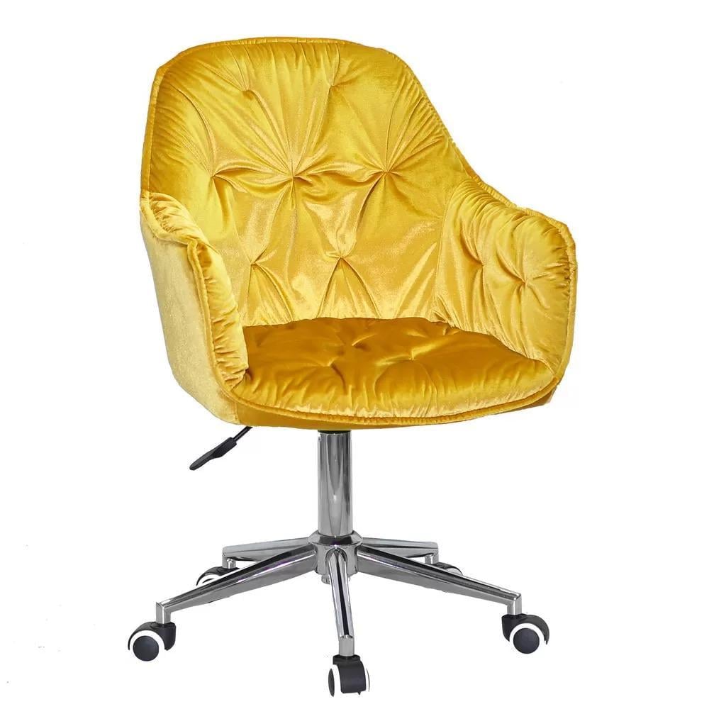 Стул PREMIER MODERN OFFICE CHROME N Y-10 Желтый (133741)