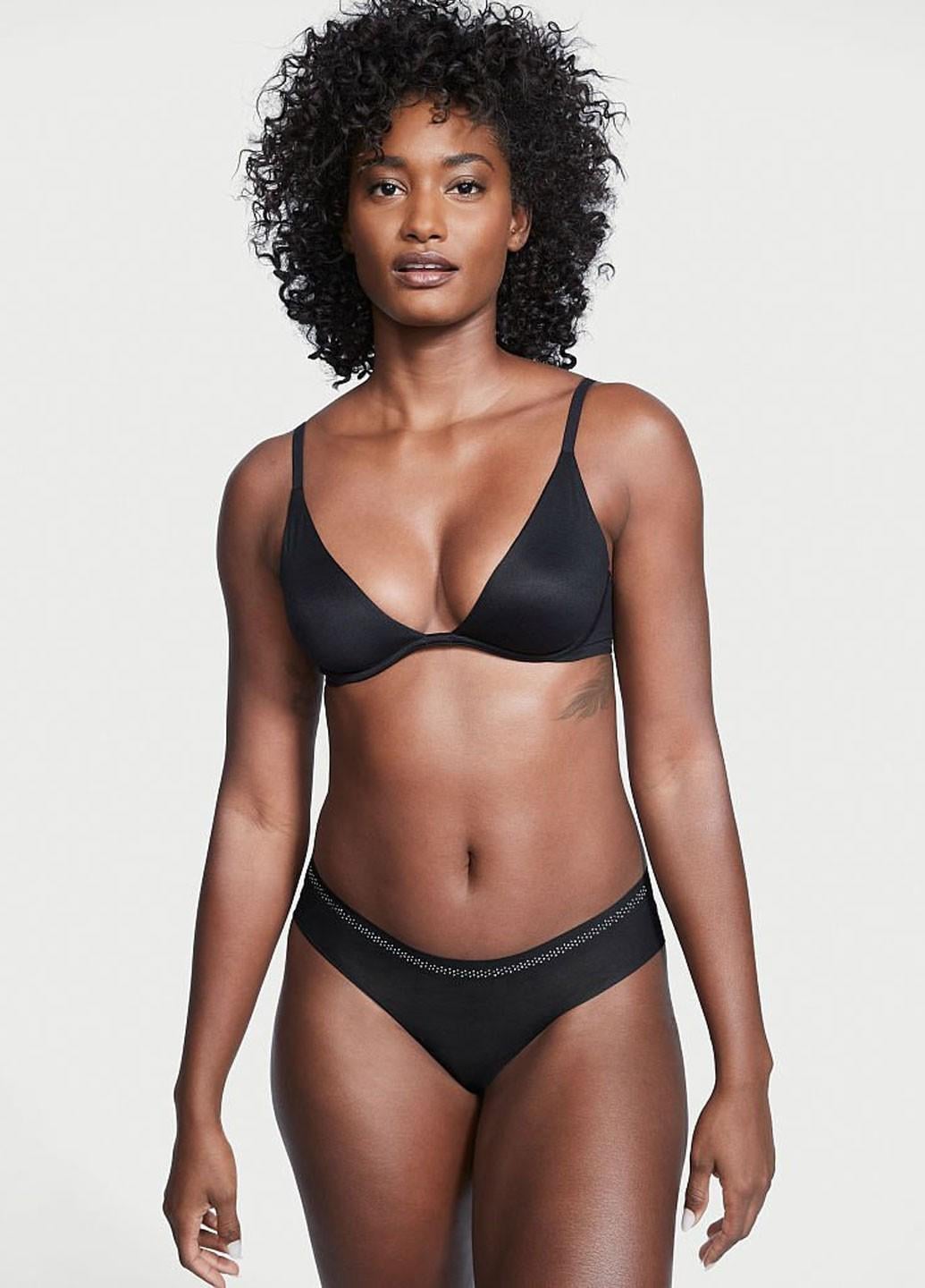 Комплект нижнего белья Victoria's Secret 38C/L Черный (1370000399419JU338C/L)