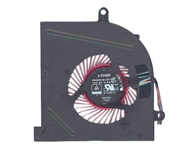 Кулер для ноутбука MSI GS63/GS73 5V 0.5A 4-pin A-Power