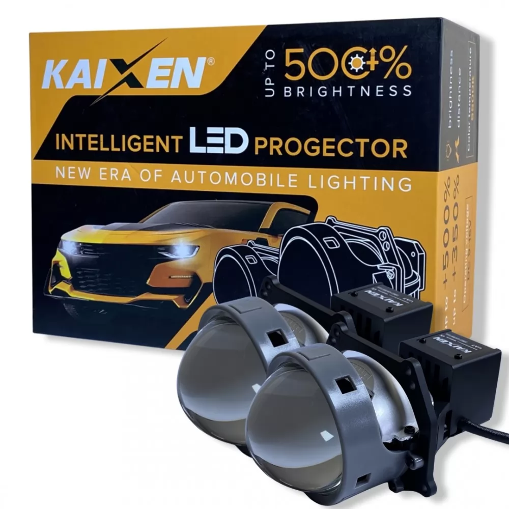 ᐉ Bi led линзы Kaixen i8 Aozoom A10