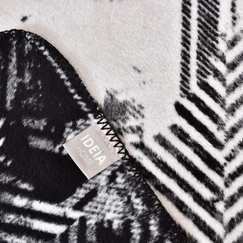 Плед покривало IDEIA Kassandra бавовна 150x200 см 450 гр/м2 Чорний (23395) - фото 5 Плед покривало IDEIA Kassandra бавовна 150x200 см 450 гр/м2 Чорний (23395) - фото 5