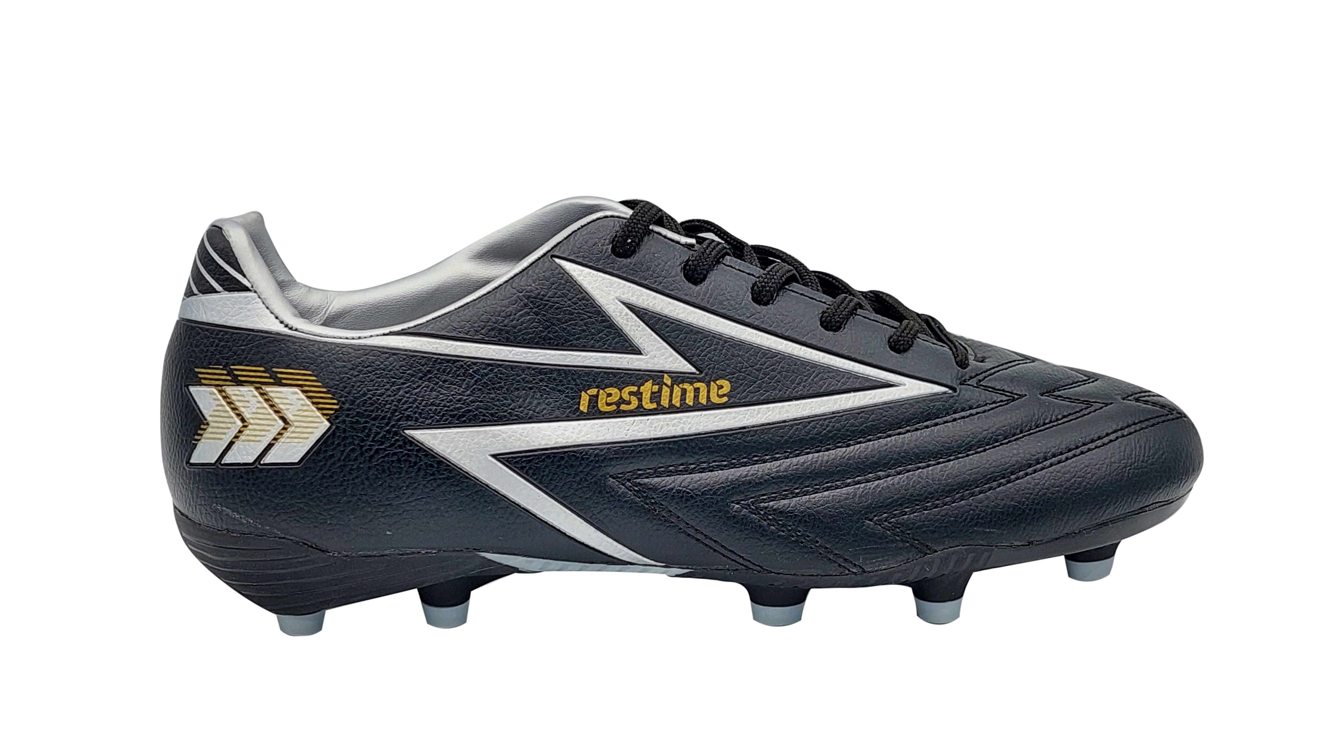 Бутсы Restime DMB24127-2 р. 41/27,3 см Черный/Золотой (6936116103083)