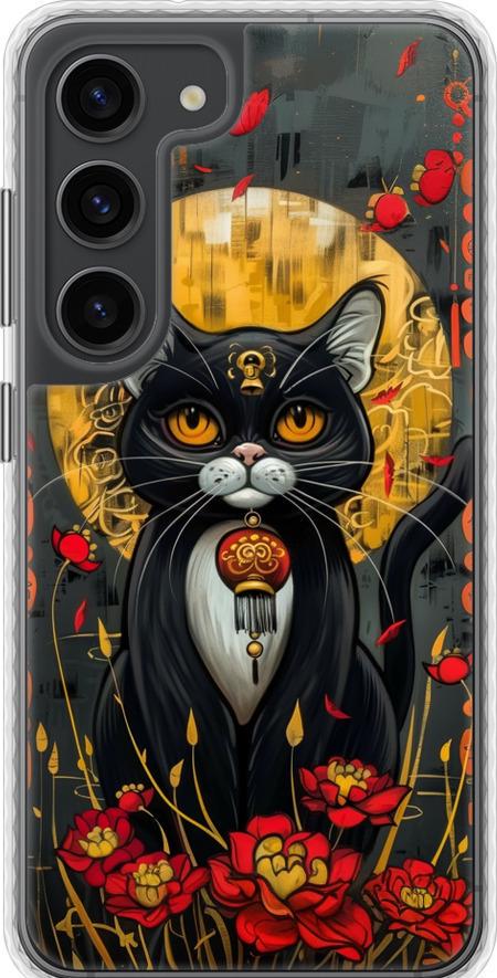 Чехол на Samsung Galaxy S23 China Cat (6134pc-2907-42517) Чехол на Samsung Galaxy S23 China Cat (6134pc-2907-42517)