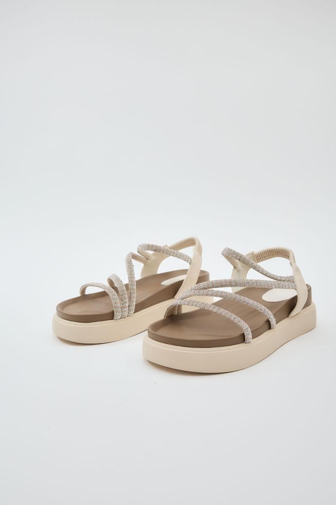 Босоніжки жіночі LONZA на платформі р. 40 Бежевий (198724) - фото 4 Босоніжки жіночі LONZA на платформі р. 40 Бежевий (198724) - фото 4