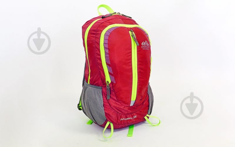Рюкзак спортивный planeta-sport V-30л COLOR LIFE 9007 46х29х18см Красный