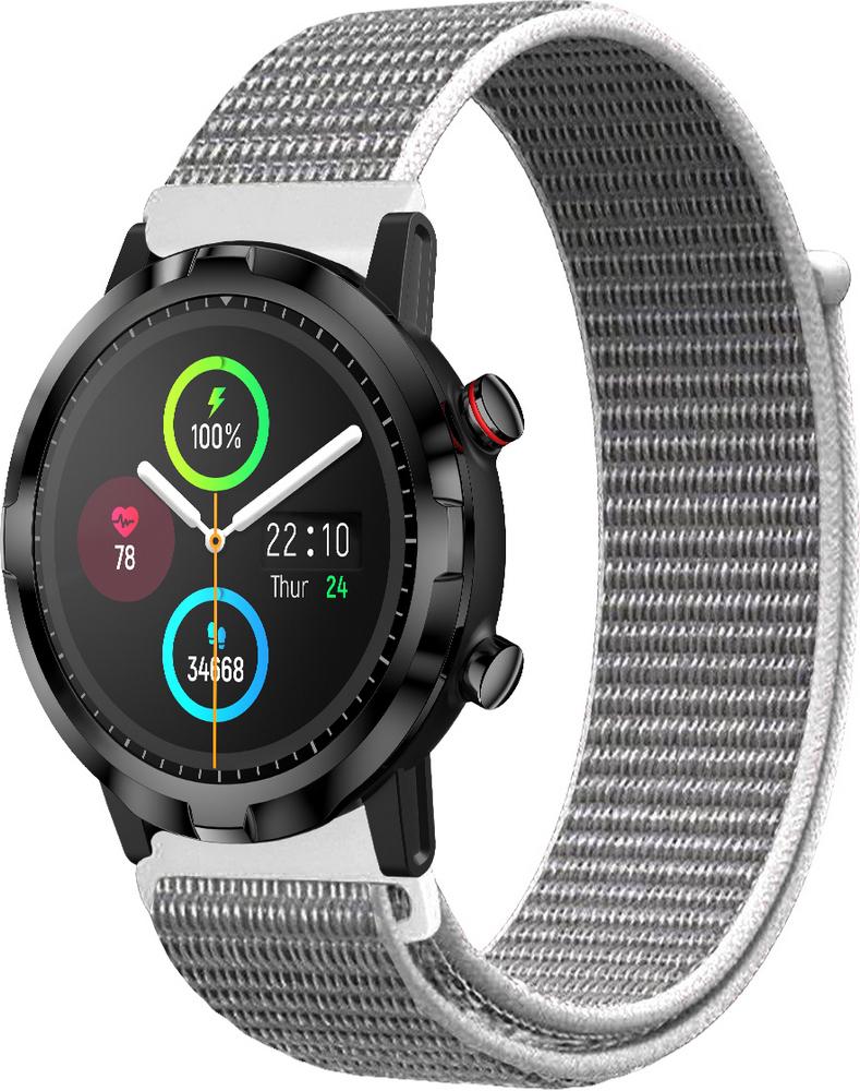 Ремешок нейлоновый Sport Loop для Haylou Smart Watch RT LS05S Grey (27345-33)