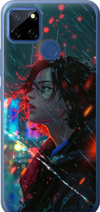 Чехол на Realme 7i Ночные огни (6096u-2486-42517)