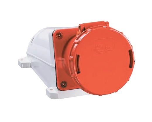 Розетка стационарная TechnoSystems 3Р+PЕ+N 63А 380В IP54 (5500414)