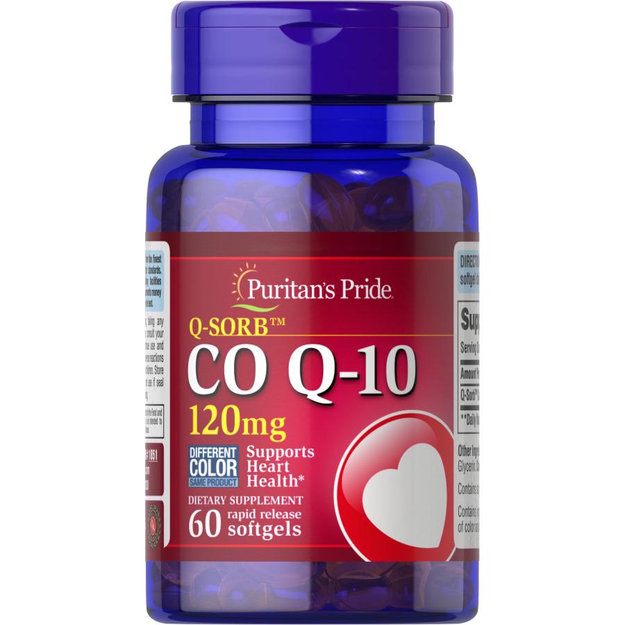 Натуральная добавка Puritan's Pride CO Q10 120 мг 60 капс. (9489)