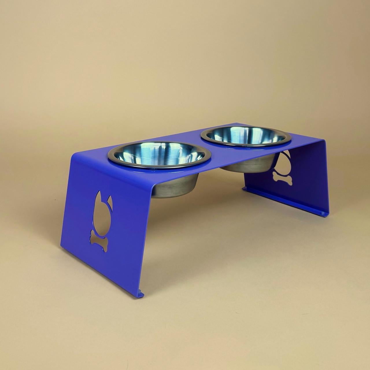 Годівниця для собак та котів STEEL L Violet (2491783548)