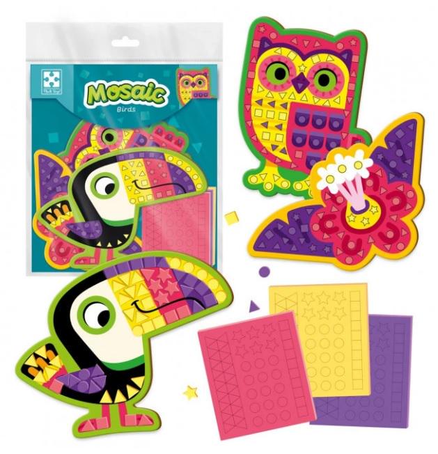 Набір для творчості Vladi Toys М'яка мозаїка Птахи (MTT-170830)