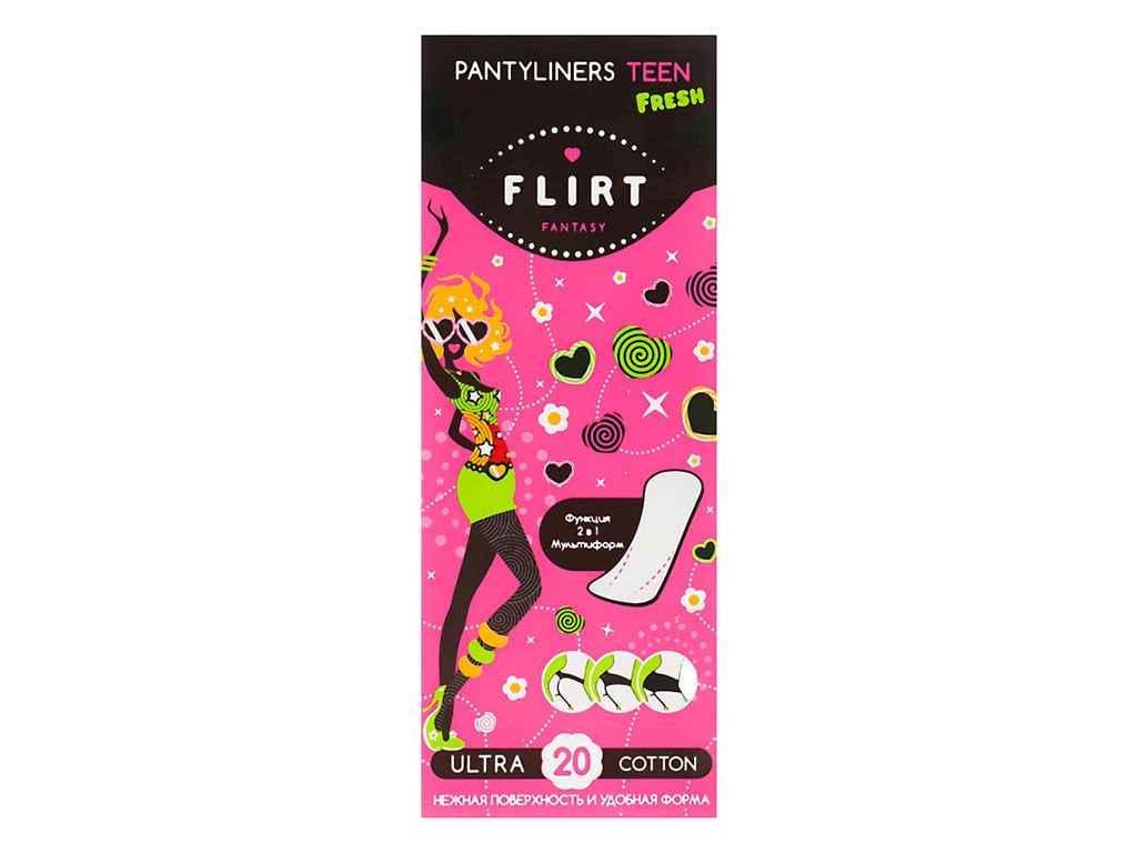Прокладки ежедневные fantasy FLIRT fresh cotton&ultra 20 шт. (617845)