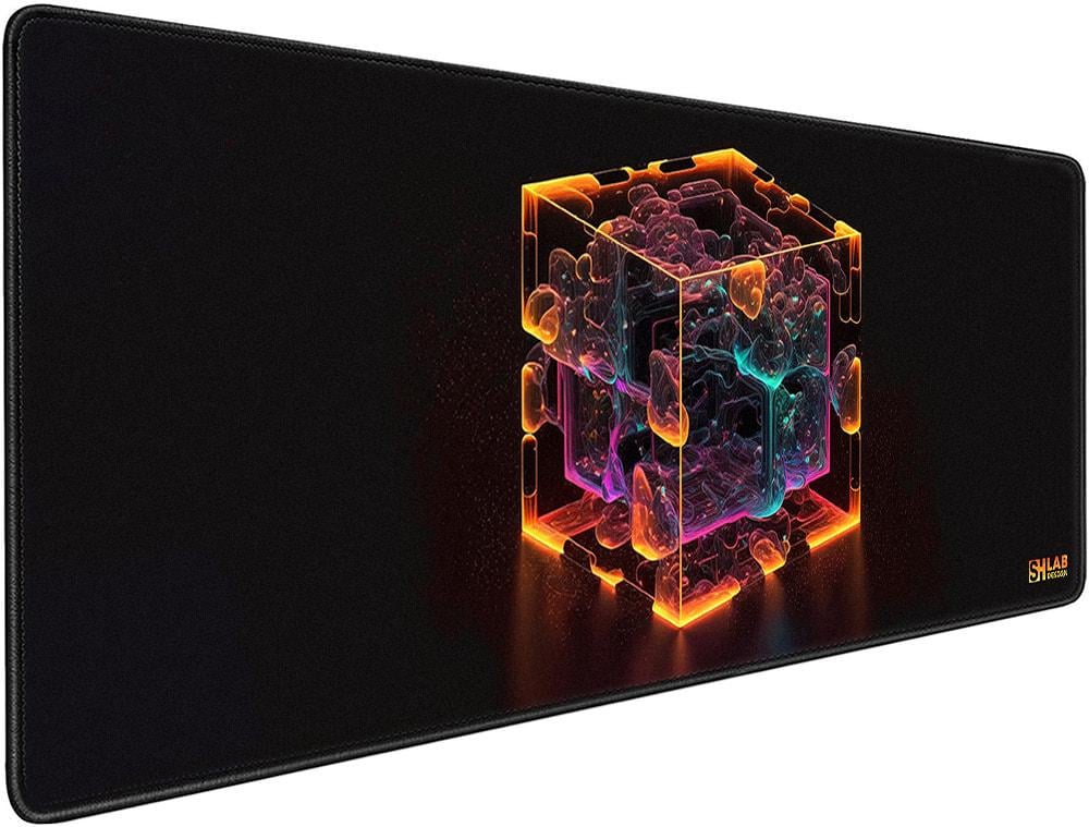 Килимок для мишки SHLab Neon Cube SHM-499 70х30 см (36373)