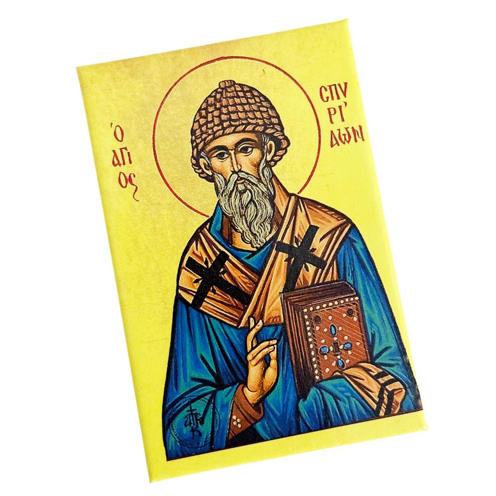 Икона Святой Спиридон поясной на магните (30074982)