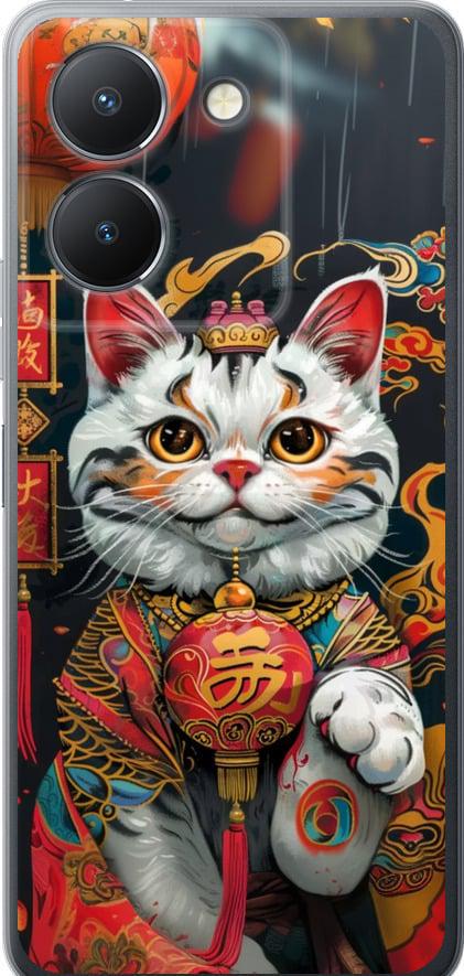 Чехол на Vivo Y36 5G China Cat v2 (6135u-3135-42517)