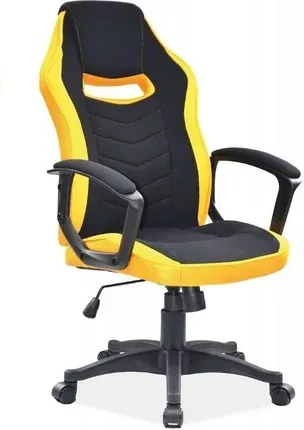 Компьютерное кресло геймерское Signal Camaro Черный/Желтый (91616787) - фото 6