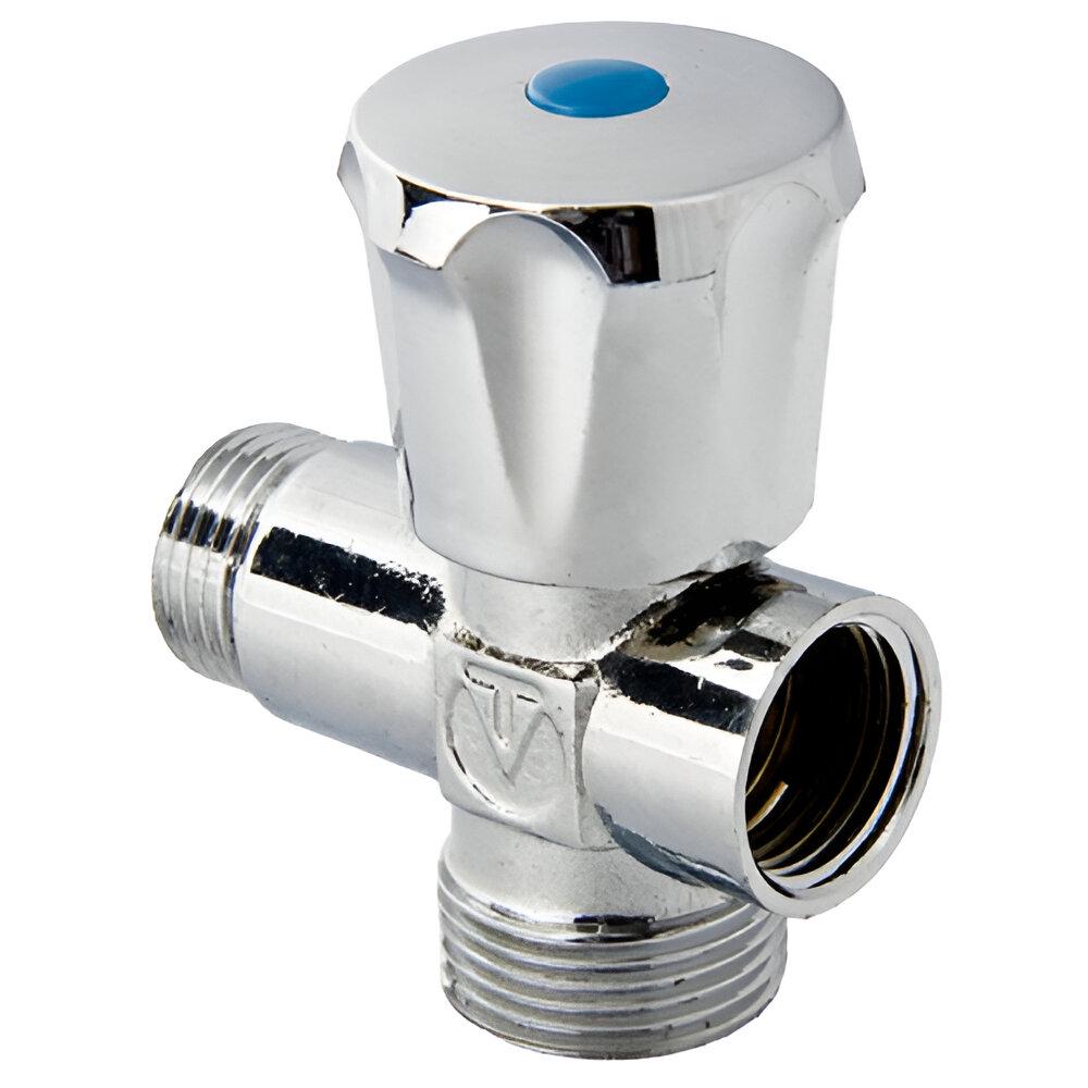 Кран приборный магистральный KARRO KR-3151 1/2" х 3/4" х 1/2" латунь (SQ-1009782)