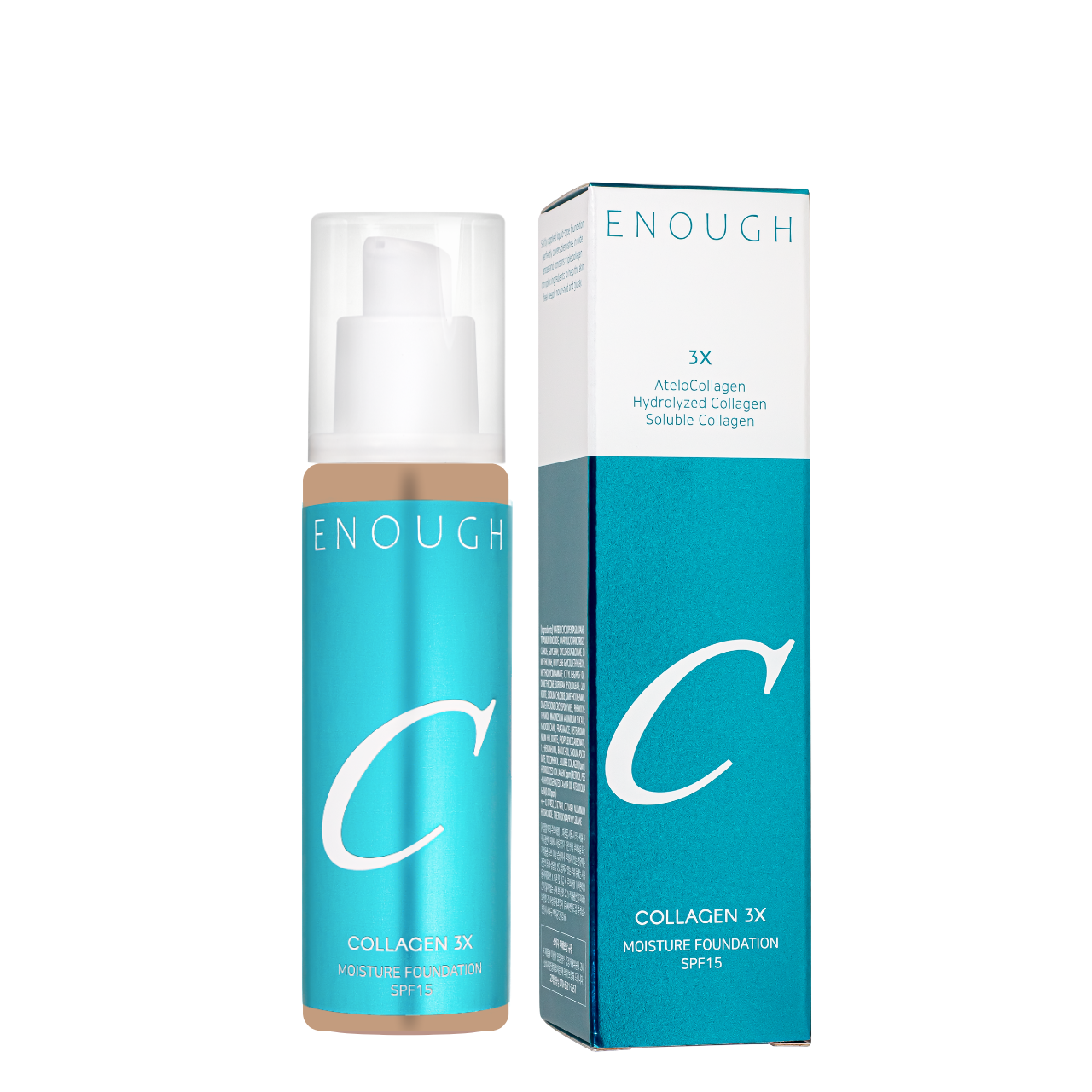 Тональний крем із потрійним колагеном Enough Collagen 3x Moisture Foundation SPF 15 100 мл 30N Sand/Пісочний (13354560) Тональний крем із потрійним колагеном Enough Collagen 3x Moisture Foundation SPF 15 100 мл 30N Sand/Пісочний (13354560)