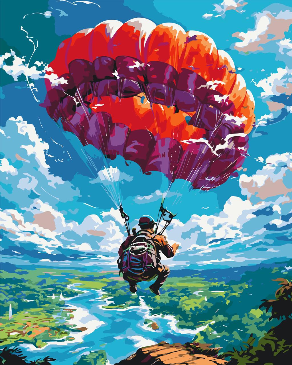 Картина по номерам ORIGAMI Над облаками 40х50 см (LW3329)