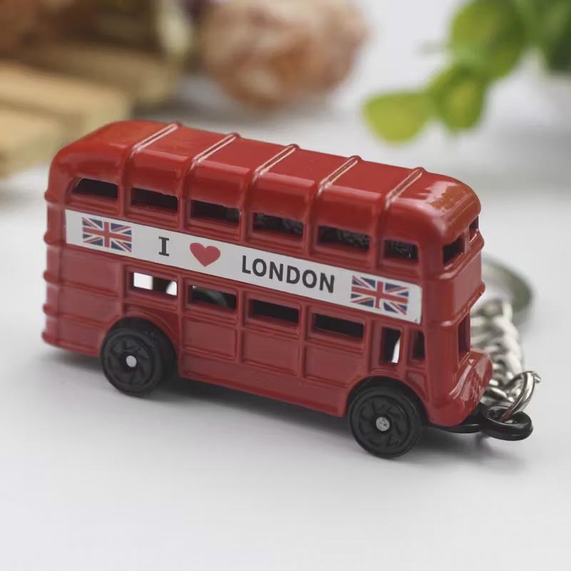 Брелок для ключей Лондонский автобус металлический Красный (99_16_0_1С) - фото 8 Брелок для ключей Лондонский автобус металлический Красный (99_16_0_1С) - фото 8