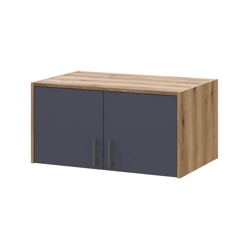 Антресоль Doros Ронді DRS-011606 2 ДСП 82х52х41 см Дуб Артизан/Графіт (80737812)