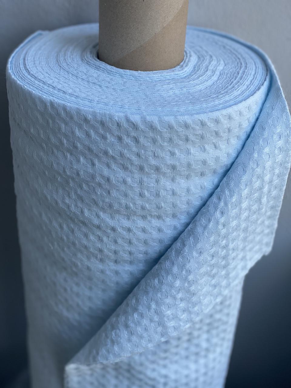 Ткань LINEN PLUS CRASH EFFECT 54% лен 46% хлопок 200 см Светло-голубой (1929-415-146MZ) - фото 1 Ткань LINEN PLUS CRASH EFFECT 54% лен 46% хлопок 200 см Светло-голубой (1929-415-146MZ) - фото 1