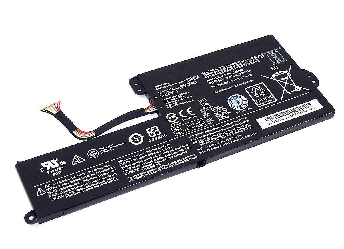 Аккумулятор для ноутбука Lenovo L14M3P23 Chromebook N21 11,1 V 3300 mAh (075260)
