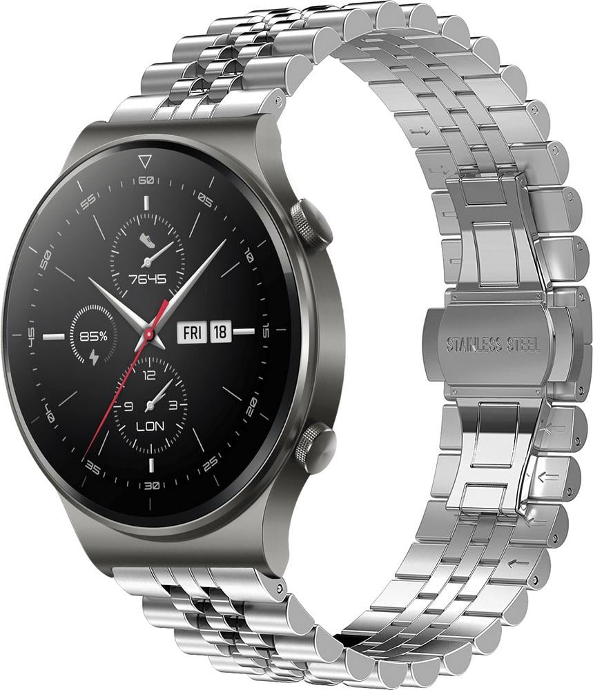 Браслет металлический Stech для Huawei Watch GT 2 Pro Silver (26362-59)