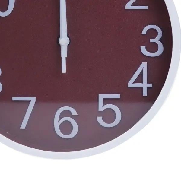 Годинник настінний 19,5 см Білий (HP218W) - фото 2