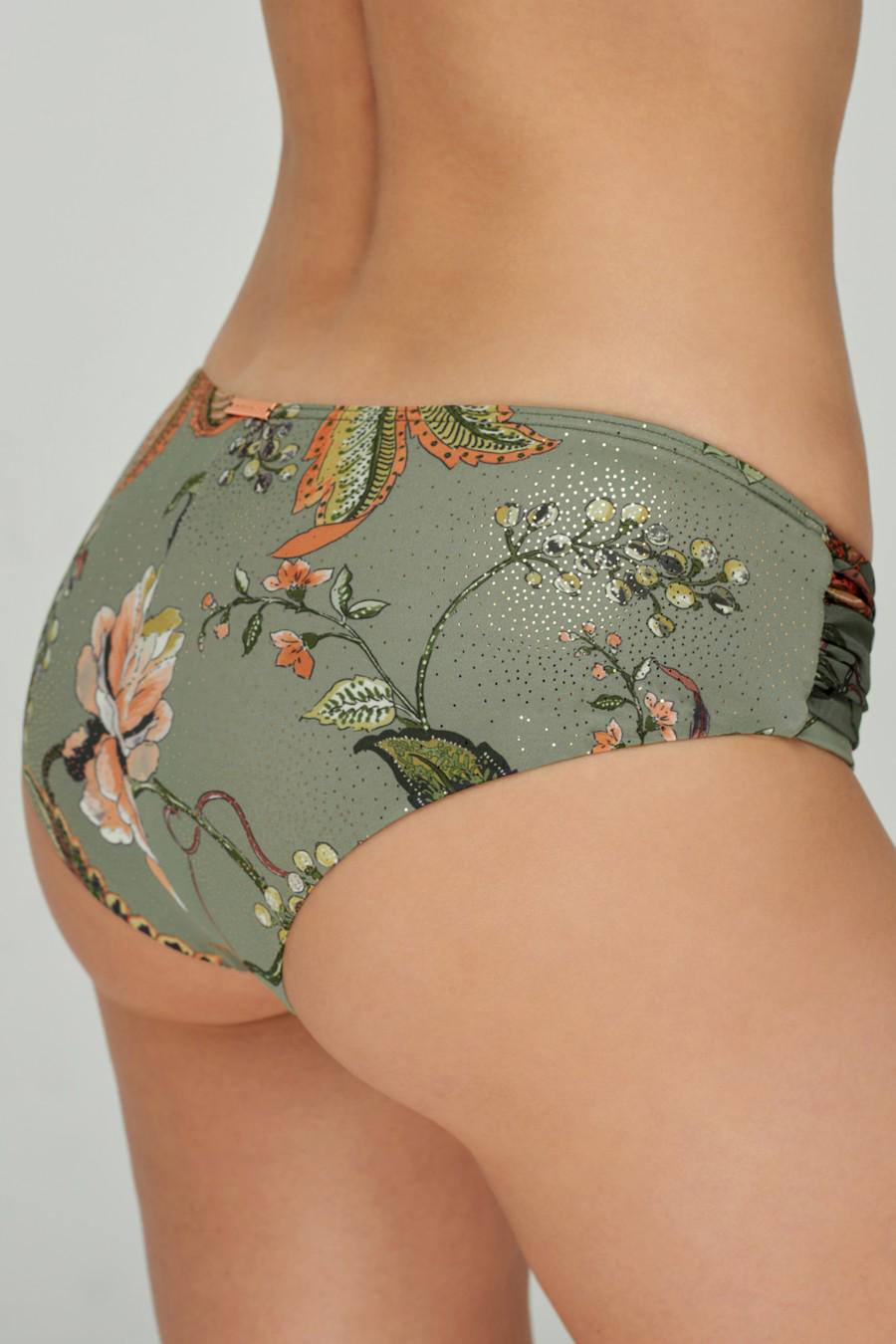 Плавки слип Marc&Andre р. 4/L Оливковый/Золотой/Мульти (72230) - фото 5