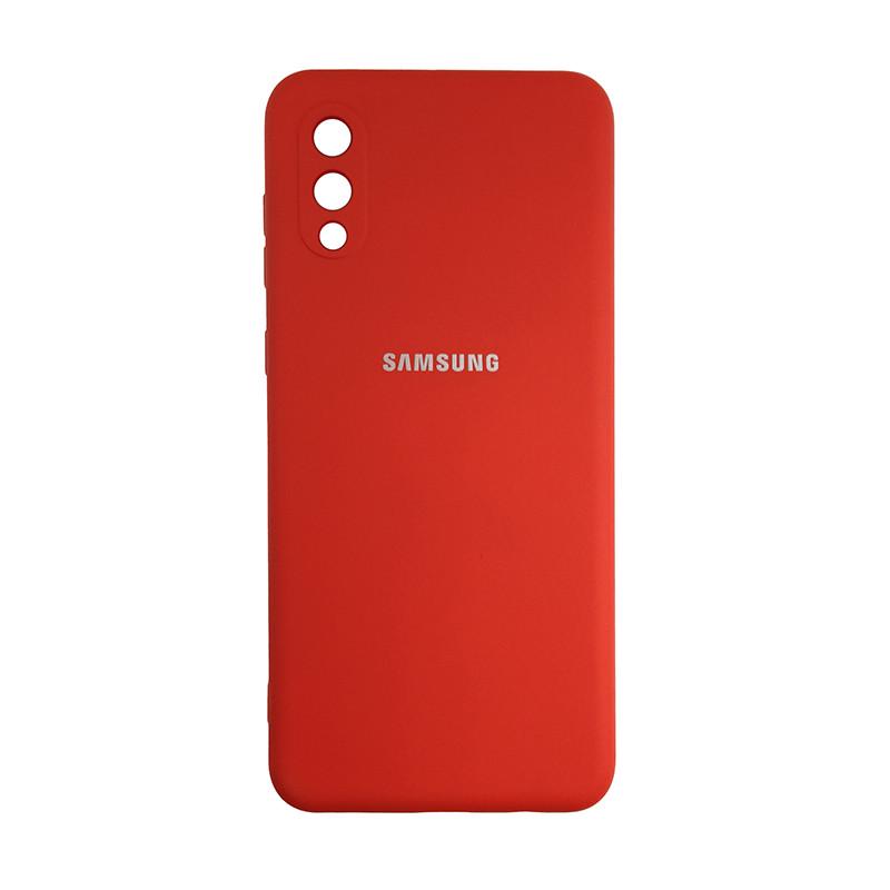 Чехол Silicone Case for Samsung A02 Red (29caa1-3817)