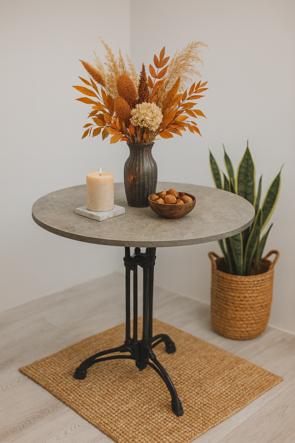 Стол Blumfeldt Patras-XL с чугунным основанием Песчаный Кристалл (10033235) - фото 3