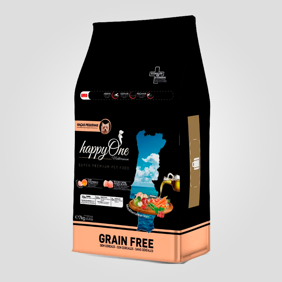 Корм сухой беззерновой HappyOne Mediterraneum Small Breeds Fresh Meat для собак малых пород с мясом 7 кг (2085589438) - фото 1 Корм сухой беззерновой HappyOne Mediterraneum Small Breeds Fresh Meat для собак малых пород с мясом 7 кг (2085589438) - фото 1