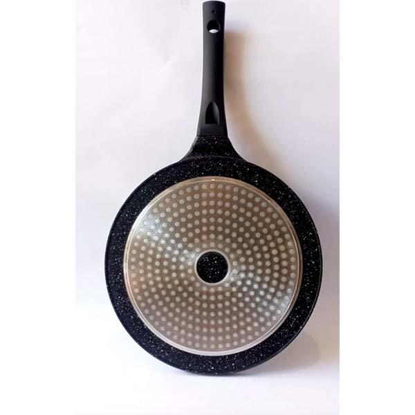 Сковорода гриль Edenberg кругла 27 см (ЦБ-00033768) - фото 2 Сковорода гриль Edenberg кругла 27 см (ЦБ-00033768) - фото 2