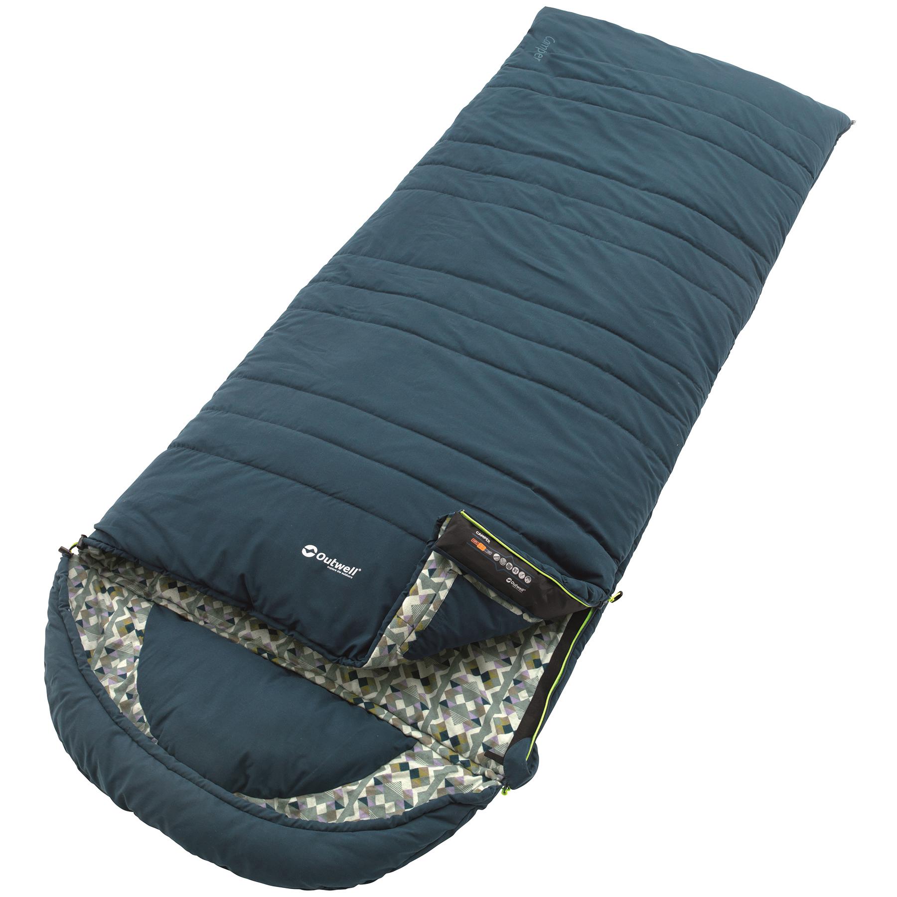 Спальный мешок Outwell Camper/0°C Blue Right (230351)