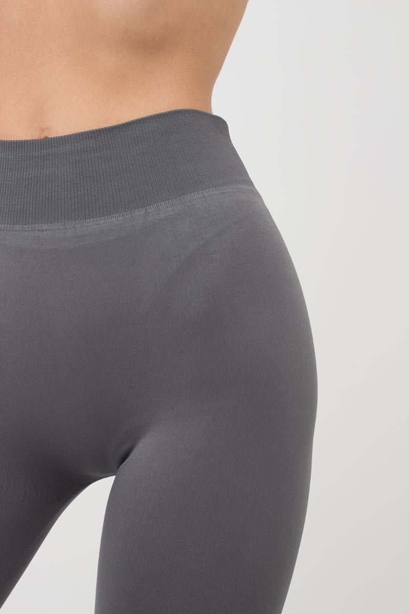 Леггинсы женские бесшовные Giulia LEGGINGS 02 из микрофибры S/M Grey/Poppy seed (4823116913349) - фото 4 Леггинсы женские бесшовные Giulia LEGGINGS 02 из микрофибры S/M Grey/Poppy seed (4823116913349) - фото 4